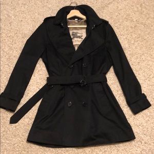 Burberry Check-Lined Trench Coat